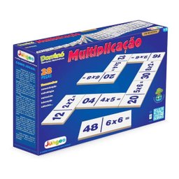 Jogo Dominó Multiplicação 766 Junges - 1