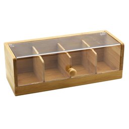 Caixa para Chá de Bambu 28,8cm JI0077 BTC - 1