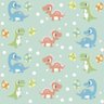 Papel de Parede Infantil Dinossauros Baby - 2