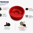 Ver imagem 5 de Eco Spa Premium: Banheira de Hidromassagem Portátil com Aquecimento e Jatos de Hidromassagem Ouro Fino Vermelho