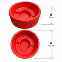 Ver imagem 3 de Eco Spa Premium: Banheira de Hidromassagem Portátil com Aquecimento e Jatos de Hidromassagem Ouro Fino Vermelho