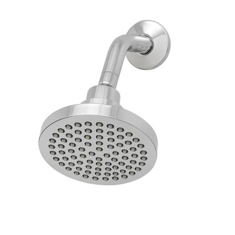 Chuveiro Ducha Redondo 150mm Alta Pressão Aquecedor Gás