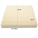 Ver imagem 2 de Almofada Casca de Ovo D35 Quadrada Espuma 44x44x6 Cm