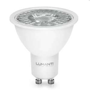 Lâmpada Led Dicroica Mr16 Gu10 4.8w 3000k Bivolt 100-240v Luz Quente Decoração