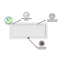 Ver imagem 7 de Cozinha Modulada Olivia 5 Peças com Aéreo de 120cm com Vidro Reflex Poliman Móveis