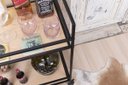 Ver imagem 7 de Aparador Carrinho Bar para Decorar Organizar Cantinho do Café Bebidas Schio