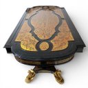 Ver imagem 3 de Mesa de Jantar Imperial Preta + 8 Cadeiras de Jantar Imperial com Estofado Clássico Bege 80X220X110C