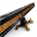 Ver imagem 7 de Mesa de Jantar Imperial Preta + 8 Cadeiras de Jantar Imperial com Estofado Clássico Bege 80X220X110C
