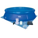 Ver imagem 3 de Piscina Inflavel 1049 Redonda PVC sem Estrutura com Capa Forro Filtro Bomba 2200L H 220V Mor