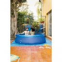 Ver imagem 2 de Piscina Inflavel 1049 Redonda PVC sem Estrutura com Capa Forro Filtro Bomba 2200L H 220V Mor