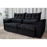 Sofá Retrátil e Reclinável Ipanema 1,50m em Tecido Veludo C/pillow Nos Braços - Montagem Inclusa:pre - 4