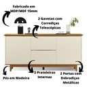 Ver imagem 4 de Aparador Buffet Flow - 2 Portas em Mdf-mdp - Ej Móveis