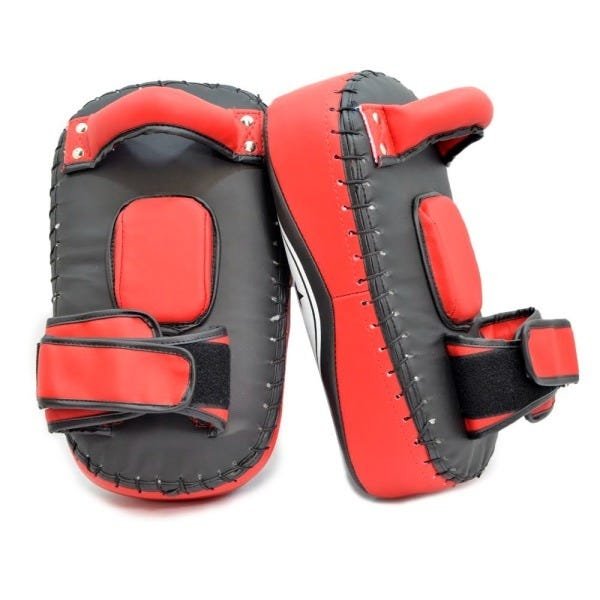 Kit Aparador de Chute + Luva de Foco Fechada Vermelho Equifighter - 3