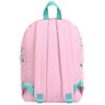 Mochila Feminina Escolar Juvenil Impermeável Florida Grande Resistente Rosa Costas Boa Forma + - Ros - 3