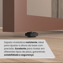 Ver imagem 6 de Mesa para Sala de Jantar Retangular 120x90cm MDF com Vidro Lunna Branco/Marrom/Off White
