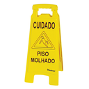 Ver imagem 1 de Placa Sinalizadora "cuidado Piso Molhado" Bralimpia
