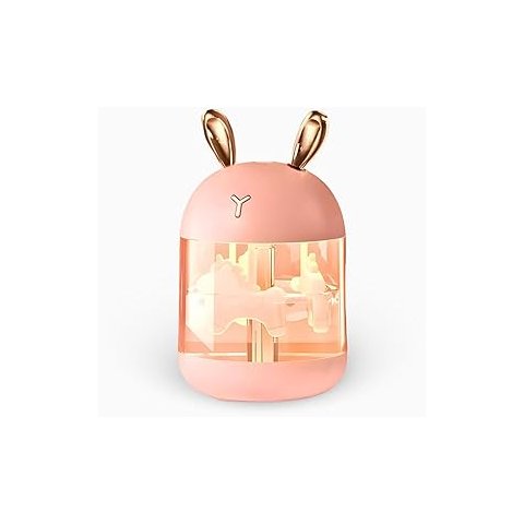 Umidificador Carrossel Abajur com Led