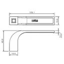 Ver imagem 5 de Fechadura Mgm Modena Wc Roseta Quadrada Preto Fosco