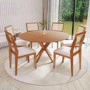 Ver imagem 5 de Mesa de Jantar Redonda Vitória 130cm