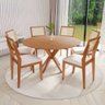 Mesa de Jantar Redonda Vitória 130cm - 5
