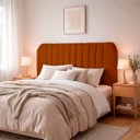 Ver imagem 2 de Cabeceira Estofada Elegante para Cama de Casal 140 Hera Linho