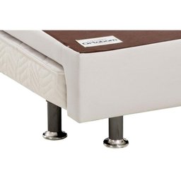 Cama Box Base c/Auxiliar Casal Revolution Courano White (138x188) - Ortobom - 6