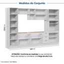 Ver imagem 4 de Cozinha Planejada 7 Peças sem Tampo com Cristaleira Marselha CabeCasa MadeiraOriginals Branco