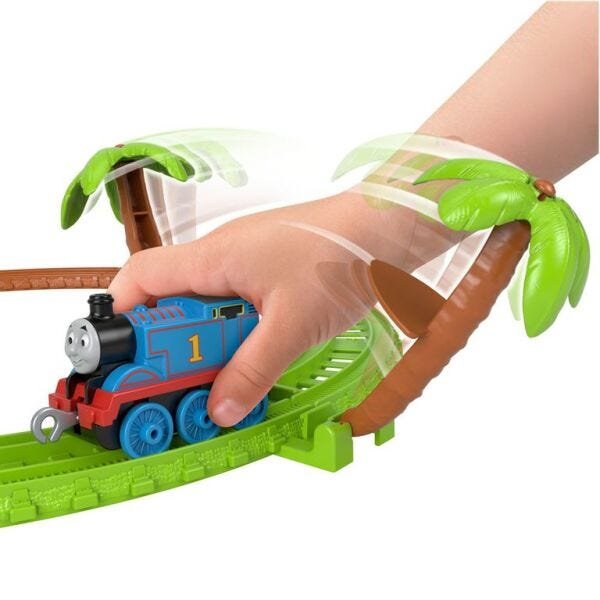 Pista trilhos de Trem do Thomas na Africa Original - Mini Cientista  Brinquedos