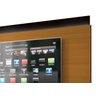 Painel para TV Savoy 1.6 Preto com Cedro Natural - EDN Móveis - 4