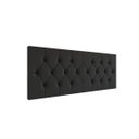 Ver imagem 2 de Cabeceira Cama de Solteiro Elisa 0.90 - Gt Magazine:preto