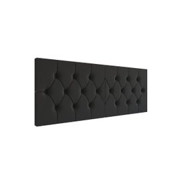Cabeceira Cama de Solteiro Elisa 0.90 - Gt Magazine:preto - 2