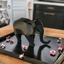 Ver imagem 2 de Escultura Elefante Decorativo de Mesa Aparador Sala de Estar