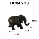 Ver imagem 3 de Escultura Elefante Decorativo de Mesa Aparador Sala de Estar