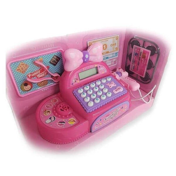 Caixa Registradora Mini Girls Star BBR Toys - Rosa - 2