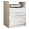 Mesa de Cabeceira Infantil Apolo Branco Flex - Moval - 1