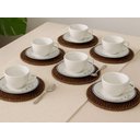 Ver imagem 3 de Conjunto 6 Xícaras de Chá com Pires Bruma Alleanza