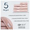 Jogo de Banho Toalha Class Banhão 5 pçs 100% Algodão Grossa Detalhe Decorativo: Nude - 4