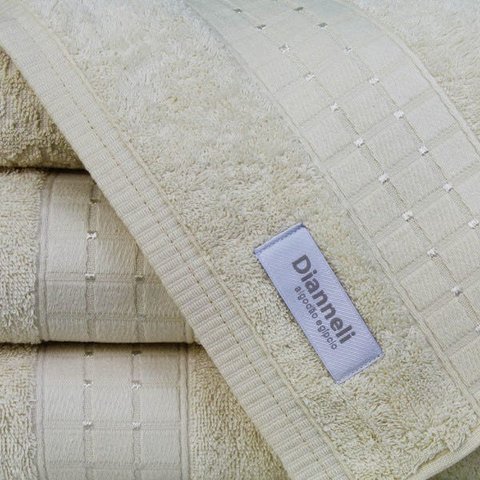 Jogo de Banho Toalha Class Banhão 5 pçs 100% Algodão Grossa Detalhe Decorativo: Nude