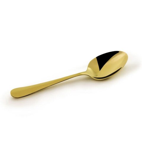 Jogo 6 Colheres de Café Douradas Valentina - ATS02CF