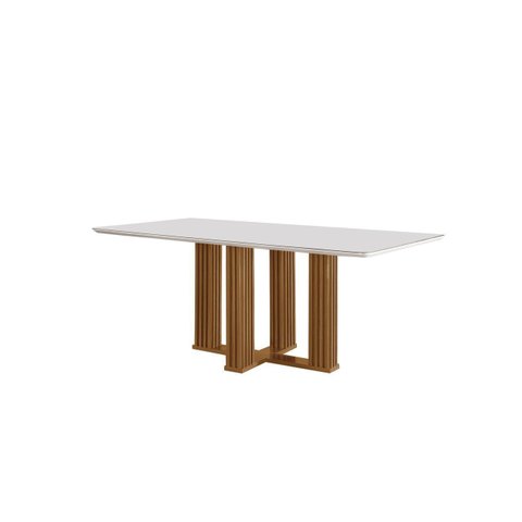 Mesa de Jantar Retangular Flower 1,60x80 - Domus Móveis