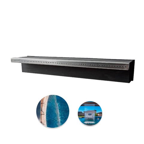 Cascata Para Piscina de Embutir Perfurada 60cm Verão 60cmPF