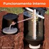 Kit Fossa Séptica Biodigestor 750l/dia e Leito de Secagem Acqualimp - 6