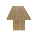 Ver imagem 5 de Mesa de Reunião para Escritório 200x100cm Me4119 Amêndoa