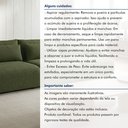 Ver mais imagens de Sofá Orgânico Retrátil 5 Lugares 300cm Base Madeira Maciça Oxford