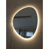 Espelho Orgânico Decorativo Iluminado com LED Quente 64x54cm - 4
