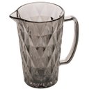 Ver imagem 1 de Jarra de Vidro Diamond Cinza Metalizado 1L LYOR 1427