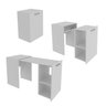 Mesa Bancada Articulável 01 Prateleira Me4170 Tecno Mobili - Branco - 9