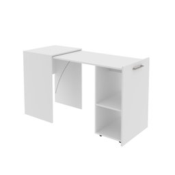 Mesa Bancada Articulável 01 Prateleira Me4170 Tecno Mobili - Branco - 6