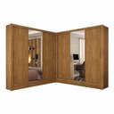 Ver imagem 3 de Closet Casal Duplo Fortaleza 6 Portas Plus 12 Prateleiras Cinamomo