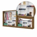 Ver imagem 7 de Closet Casal Duplo Fortaleza 6 Portas Plus 12 Prateleiras Cinamomo